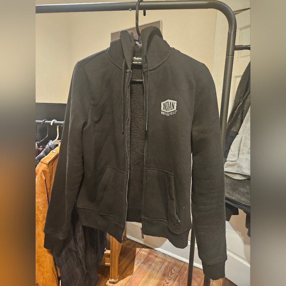 Indian Motorcycle Cropped Hoodie